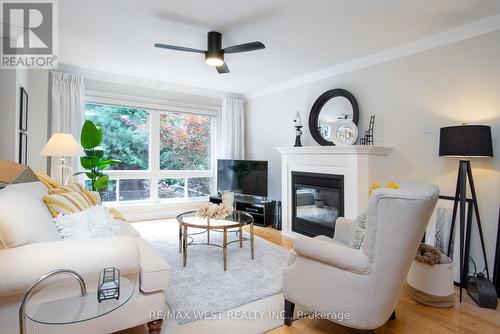 743 Craighurst Court, Pickering, ON - Indoor Photo Showing Living Room With Fireplace