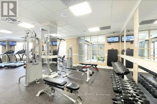 2329 - 700 Humberwood Boulevard, Toronto, ON - Indoor Photo Showing Gym Room