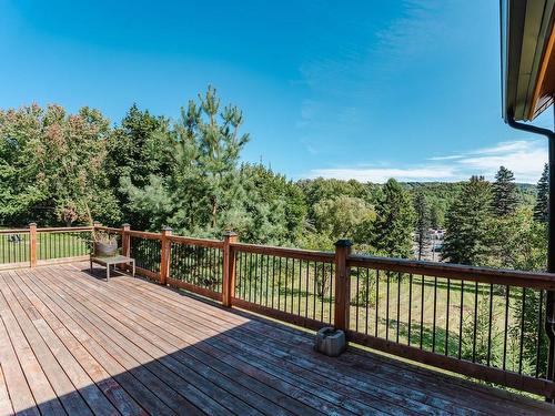 Balcony - 2027 Ch. Des Ancêtres, Sainte-Adèle, QC - Outdoor With Deck Patio Veranda With Exterior