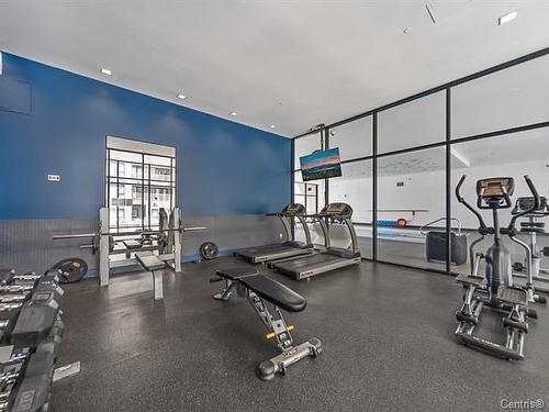 Exercise room - 1210-1375 Rue Des Bassins, Montréal (Le Sud-Ouest), QC - Indoor Photo Showing Gym Room