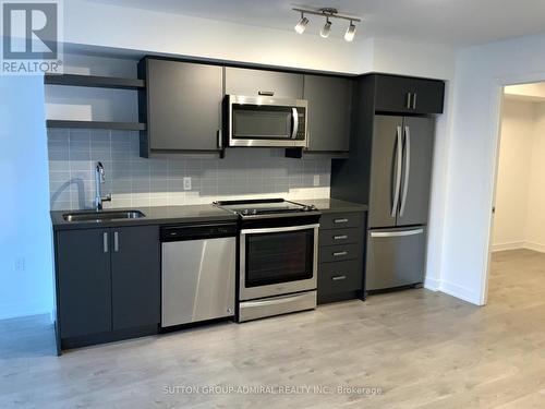 306 - 50 Wellesley Street E, Toronto (Church-Yonge Corridor), ON - Indoor Photo Showing Kitchen With Stainless Steel Kitchen