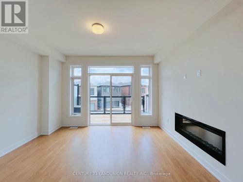 1820 Donald Cousens Parkway, Markham, ON - Indoor Photo Showing Living Room With Fireplace