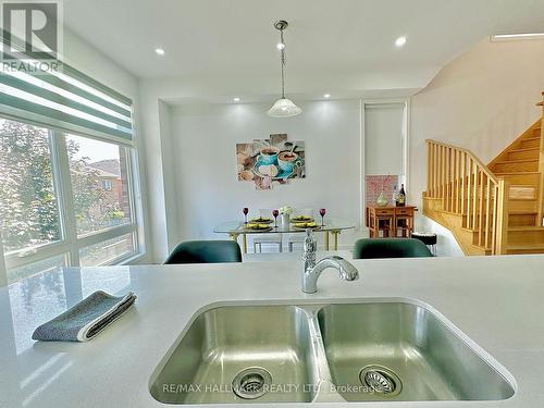 37 Benoit Street, Vaughan, ON - Indoor Photo Showing Kitchen With Double Sink