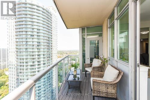 2109 - 70 Absolute Avenue, Mississauga (City Centre), ON - Outdoor With Balcony With Exterior