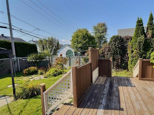 Backyard - 785 Rue Brosseau, Trois-Rivières, QC - Outdoor With Deck Patio Veranda