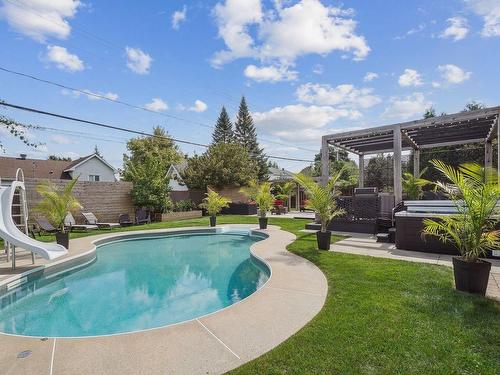 Cour - 45 Rue Jean-Paul-Lemieux, Notre-Dame-De-L'Île-Perrot, QC - Outdoor With In Ground Pool