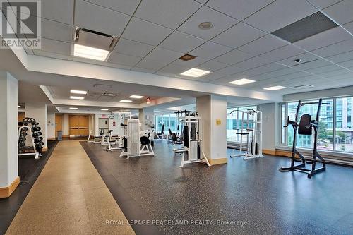 1009 - 10 Queens Quay W, Toronto (Waterfront Communities), ON - Indoor Photo Showing Gym Room