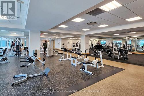 1009 - 10 Queens Quay W, Toronto (Waterfront Communities), ON - Indoor Photo Showing Gym Room