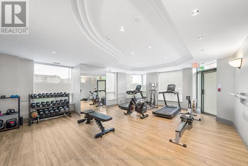 106 - 190 Manitoba Street, Toronto, ON - Indoor Photo Showing Gym Room