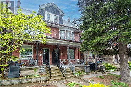 Main - 33 Strathmore Boulevard, Toronto (Danforth), ON - Outdoor With Deck Patio Veranda With Facade