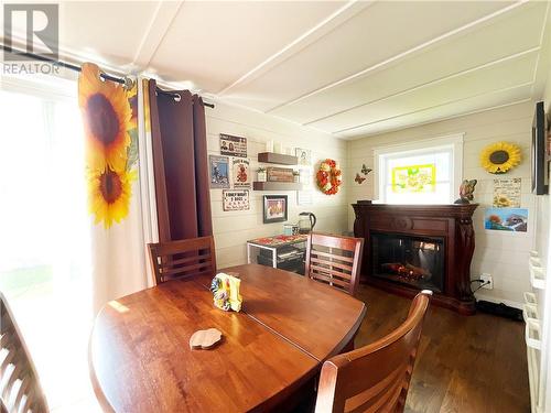 3265 Front Road Unit#8, Hawkesbury, ON - Indoor Photo Showing Dining Room With Fireplace