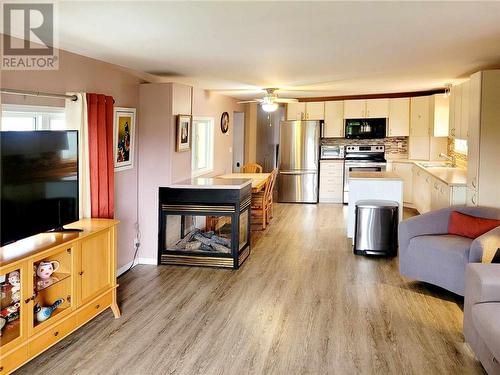 3265 Front Road Unit#10, Hawkesbury, ON - Indoor With Fireplace