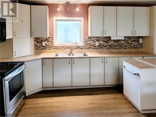 3265 Front Road Unit#10, Hawkesbury, ON - Indoor Photo Showing Kitchen With Double Sink