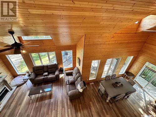 116 White Birch Drive, Lucien Lake, SK - Indoor Photo Showing Living Room