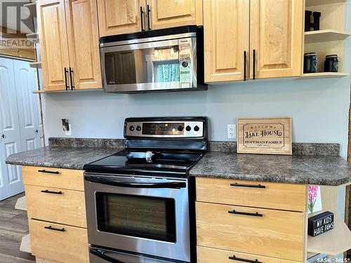 116 White Birch Drive, Lucien Lake, SK - Indoor Photo Showing Kitchen