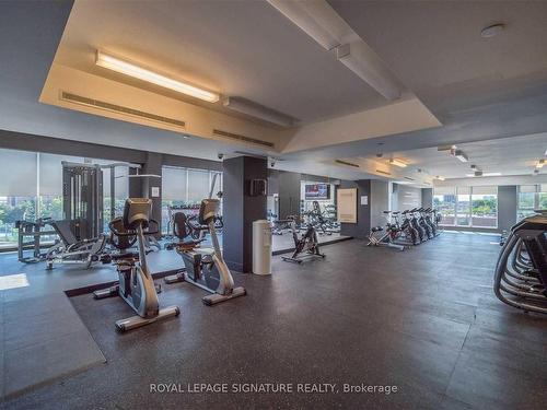 708-20 Gladstone Ave, Toronto, ON - Indoor Photo Showing Gym Room