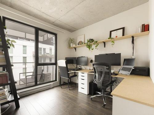 Bedroom - 1406-738 Rue St-Paul O., Montréal (Ville-Marie), QC - Indoor Photo Showing Office