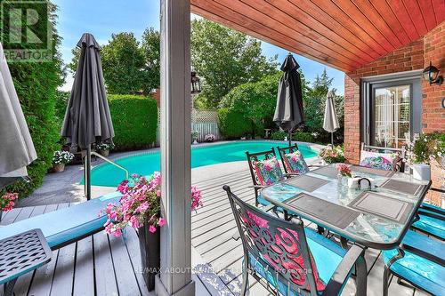 184 Warner Drive, Oakville (Bronte West), ON - Outdoor With In Ground Pool With Deck Patio Veranda