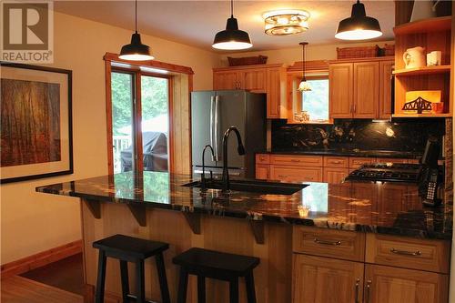 96 Steven Street, Gore Bay, ON - Indoor Photo Showing Kitchen With Double Sink