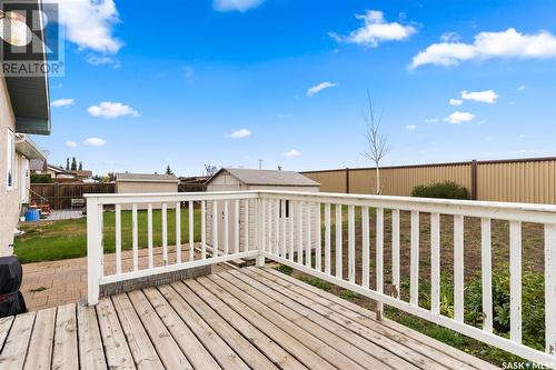 815 Bluebird Crescent, Regina, SK - Outdoor With Deck Patio Veranda