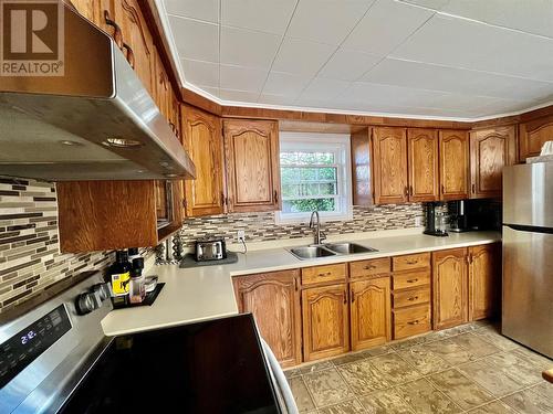 8 Hawkins Street, Grand Bank, NL - Indoor Photo Showing Kitchen With Double Sink