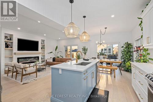 248 Middleton Avenue, London, ON - Indoor Photo Showing Other Room With Fireplace