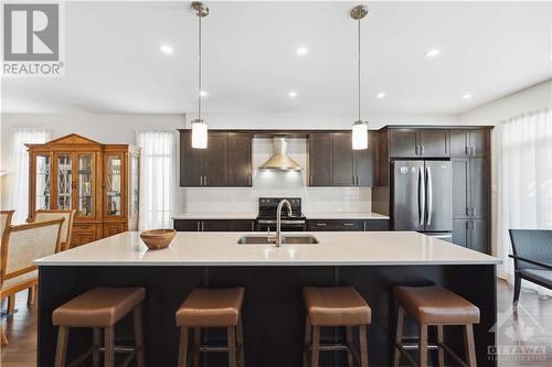 219 Pingwi Place, Ottawa, ON - Indoor Photo Showing Kitchen With Double Sink With Upgraded Kitchen