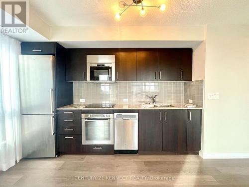 1703 - 255 Village Green Square, Toronto, ON - Indoor Photo Showing Kitchen With Double Sink With Upgraded Kitchen