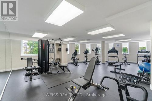 613 - 326 Major Mackenzie Drive E, Richmond Hill (Crosby), ON - Indoor Photo Showing Gym Room