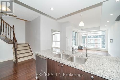 913E - 8110 Birchmount Road, Markham (Unionville), ON - Indoor Photo Showing Kitchen With Double Sink