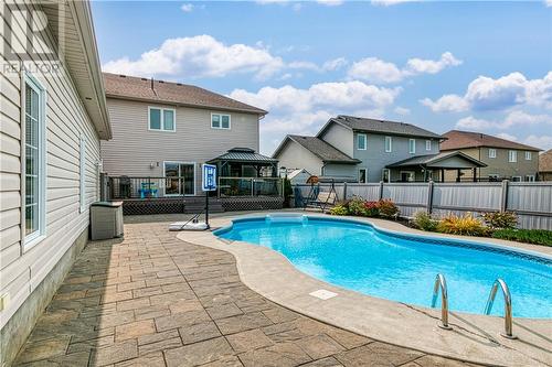 3436 Edna Street, Chelmsford, ON - Outdoor With In Ground Pool With Deck Patio Veranda With Exterior