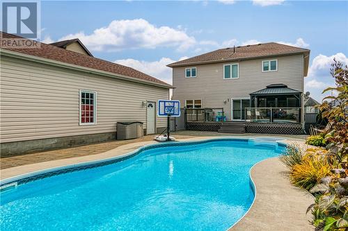 3436 Edna Street, Chelmsford, ON - Outdoor With In Ground Pool With Deck Patio Veranda With Exterior