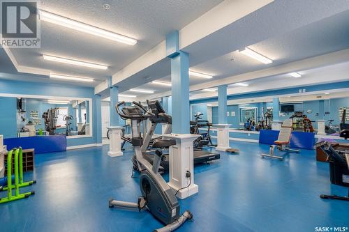 117 5301 Universal Crescent, Regina, SK - Indoor Photo Showing Gym Room