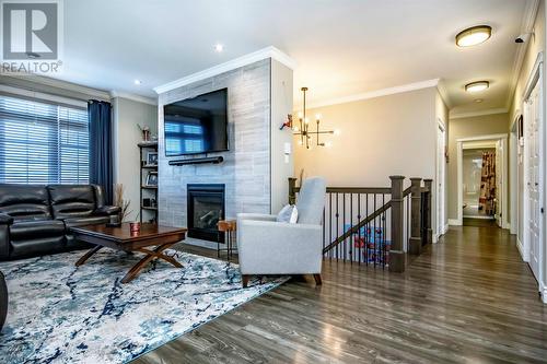 181 Ladysmith Drive, St. John'S, NL - Indoor Photo Showing Living Room With Fireplace