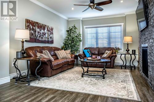 181 Ladysmith Drive, St. John'S, NL - Indoor Photo Showing Living Room With Fireplace