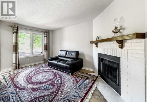 32 Noake Crescent, Ajax, ON - Indoor Photo Showing Living Room With Fireplace