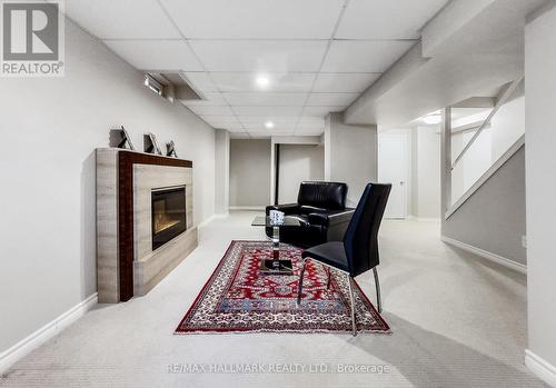 32 Noake Crescent, Ajax, ON - Indoor Photo Showing Other Room With Fireplace