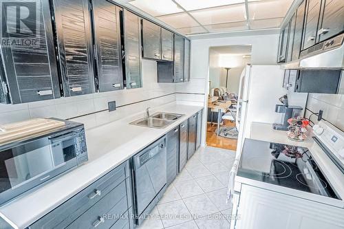 102 Pennyhill Drive, Toronto, ON - Indoor Photo Showing Kitchen With Double Sink