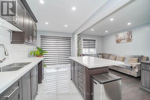 92 Kruger Road, Markham, ON - Indoor Photo Showing Kitchen With Double Sink