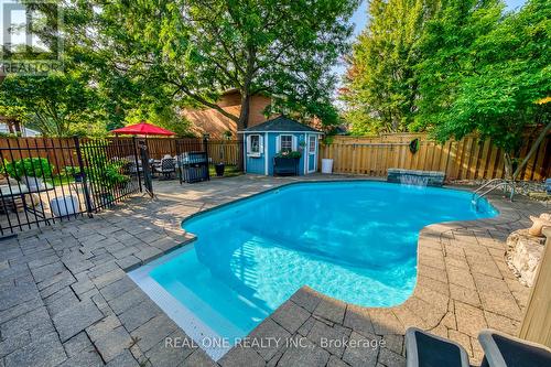 1125 Windrush Drive, Oakville (Glen Abbey), ON - Outdoor With In Ground Pool With Backyard