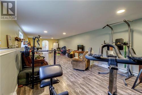 382 Cumberland Road, Lakeside, NB - Indoor Photo Showing Gym Room