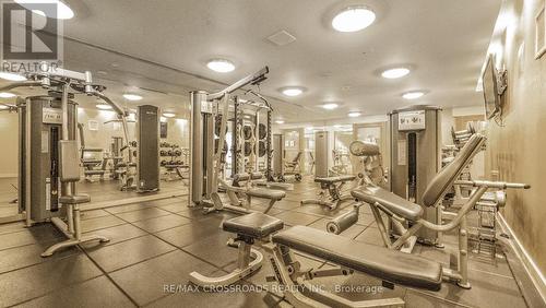 608 - 225 Webb Drive, Mississauga, ON - Indoor Photo Showing Gym Room