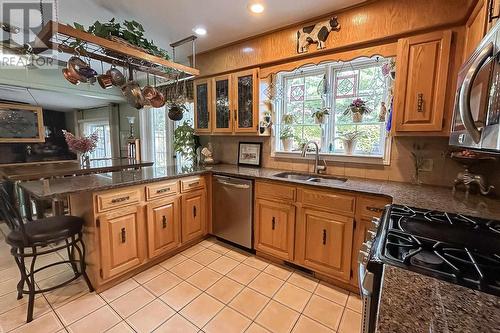 29 Caddy Ave, Sault Ste. Marie, ON - Indoor Photo Showing Kitchen With Double Sink