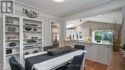 built ins.   Overlooking kitchen area - 