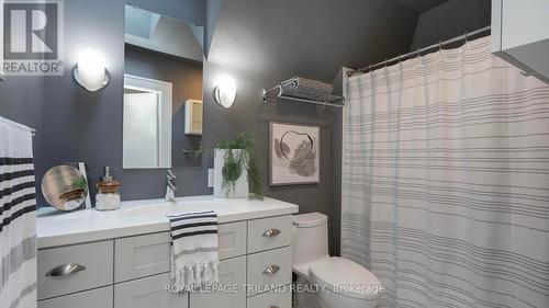 4 piece bath with skylight - 985 Colborne Street, London, ON - Indoor Photo Showing Bathroom