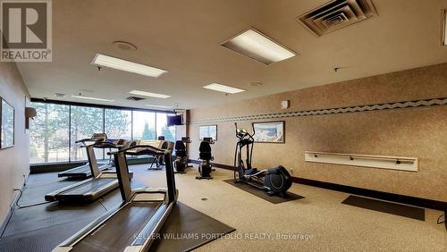 1901 - 85 Skymark Drive, Toronto (Hillcrest Village), ON - Indoor Photo Showing Gym Room