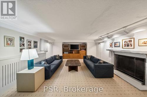 71 Old Forest Hill Road, Toronto (Forest Hill South), ON - Indoor Photo Showing Living Room With Fireplace