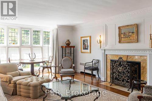 71 Old Forest Hill Road, Toronto, ON - Indoor Photo Showing Living Room With Fireplace