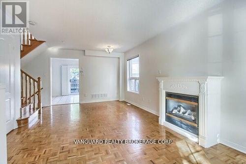 4 Cape Verde Way, Vaughan, ON - Indoor Photo Showing Living Room With Fireplace