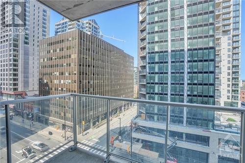 242 Rideau Street Unit#802, Ottawa, ON - Outdoor With Balcony